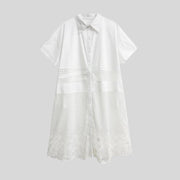 Maxi Oversized Fit Shirt-Blouse-SimpleModerne