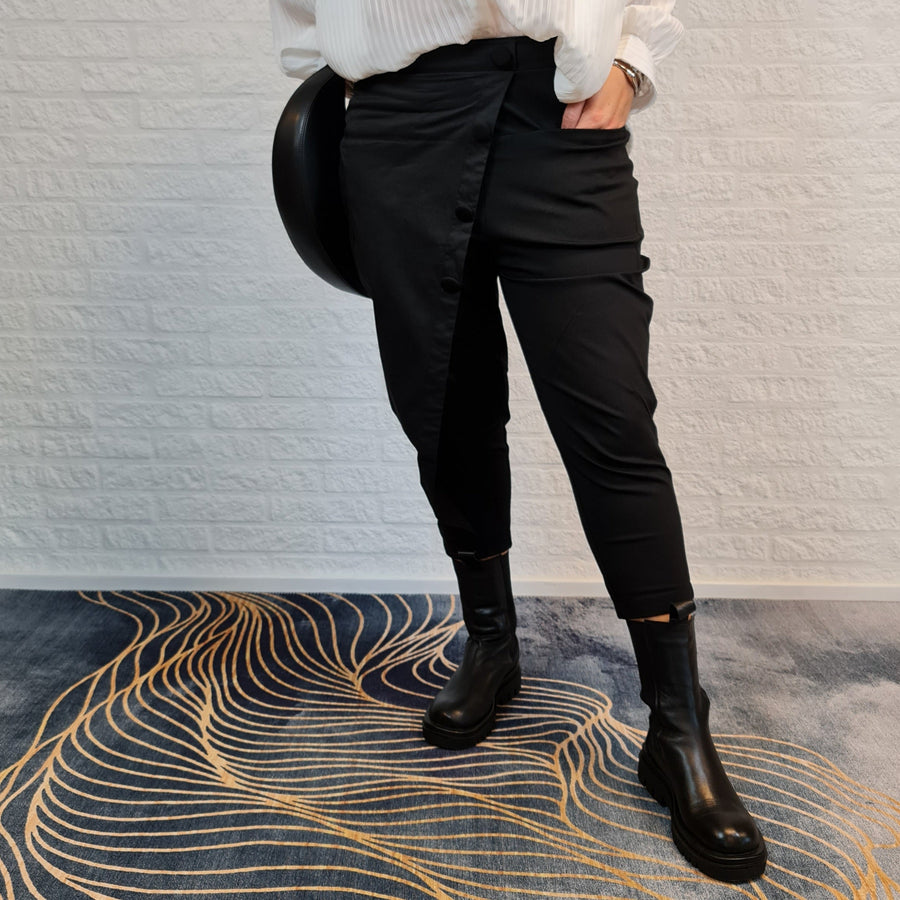 Simple Moderne Jazz Up Calf-Length Trousers-SimpleModerne