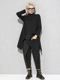 Simple Moderne Jazz Up Calf-Length Trousers-SimpleModerne