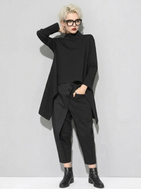 Simple Moderne Jazz Up Calf-Length Trousers-SimpleModerne