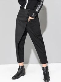 Simple Moderne Jazz Up Calf-Length Trousers-SimpleModerne