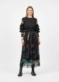 Simple Moderne SauleDu Layered Tulle Skirt-SimpleModerne