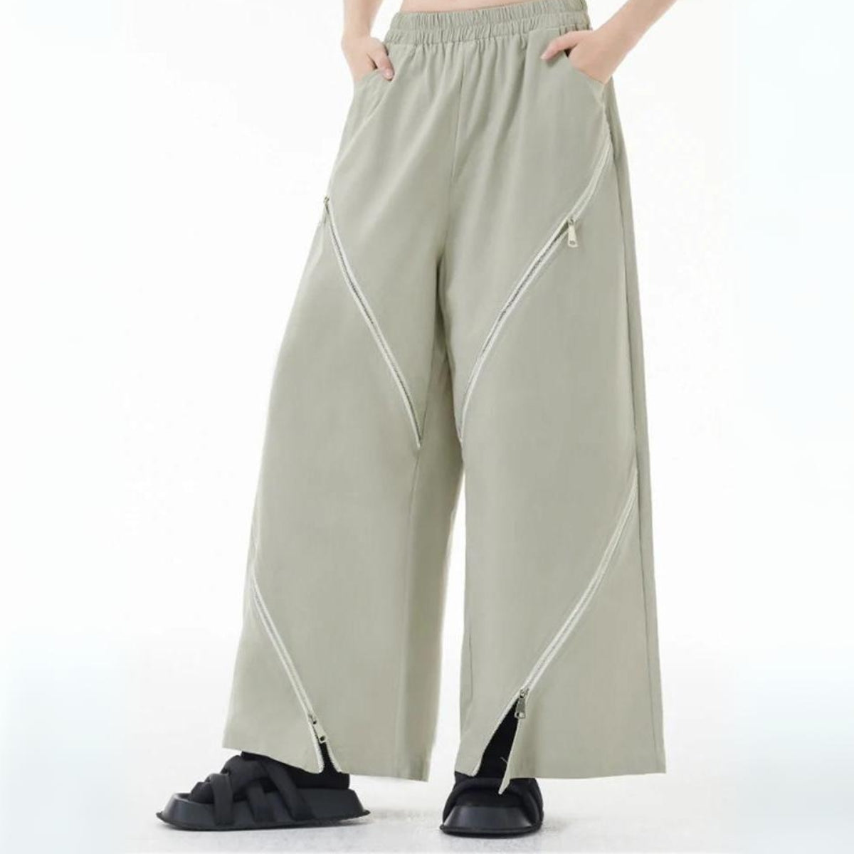 Jazz Up Wide Legged Trousers