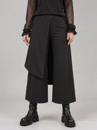 Simple Moderne Layered Wide Legged Pants-SimpleModerne