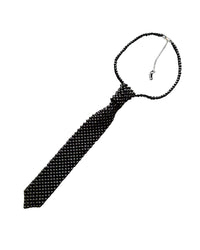 Perlu Drauge Black Tie Necklace-SimpleModerne