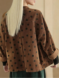 Spotted Comfort – Corduroy Jacket-SimpleModerne