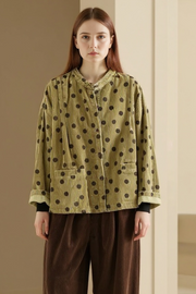 Spotted Comfort – Corduroy Jacket-SimpleModerne