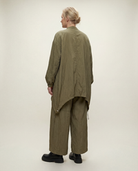 Textured Oversized Jacket-SimpleModerne