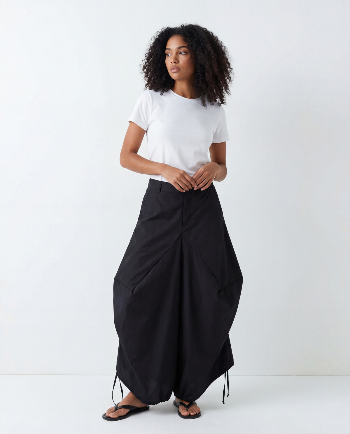 Sculptural Balloon Trousers-SimpleModerne