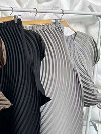 Pleated Minimal Two-Piece Set-SimpleModerne