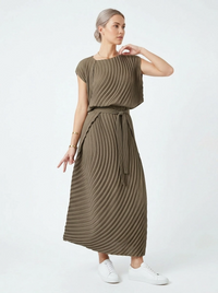 Pleated Minimal Two-Piece Set-SimpleModerne