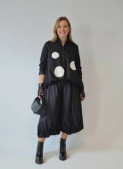 Jazz Up Maxi Polka Dot Shirt