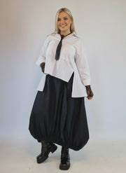 Simple Moderne Jazz Up Punky Basic Relaxed Fit Shirt
