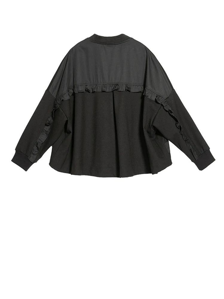 Relaxed Fit Utility Lite Jacket – Black-SimpleModerne