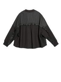 Relaxed Fit Utility Lite Jacket – Black-SimpleModerne