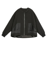 Relaxed Fit Utility Lite Jacket – Black-SimpleModerne