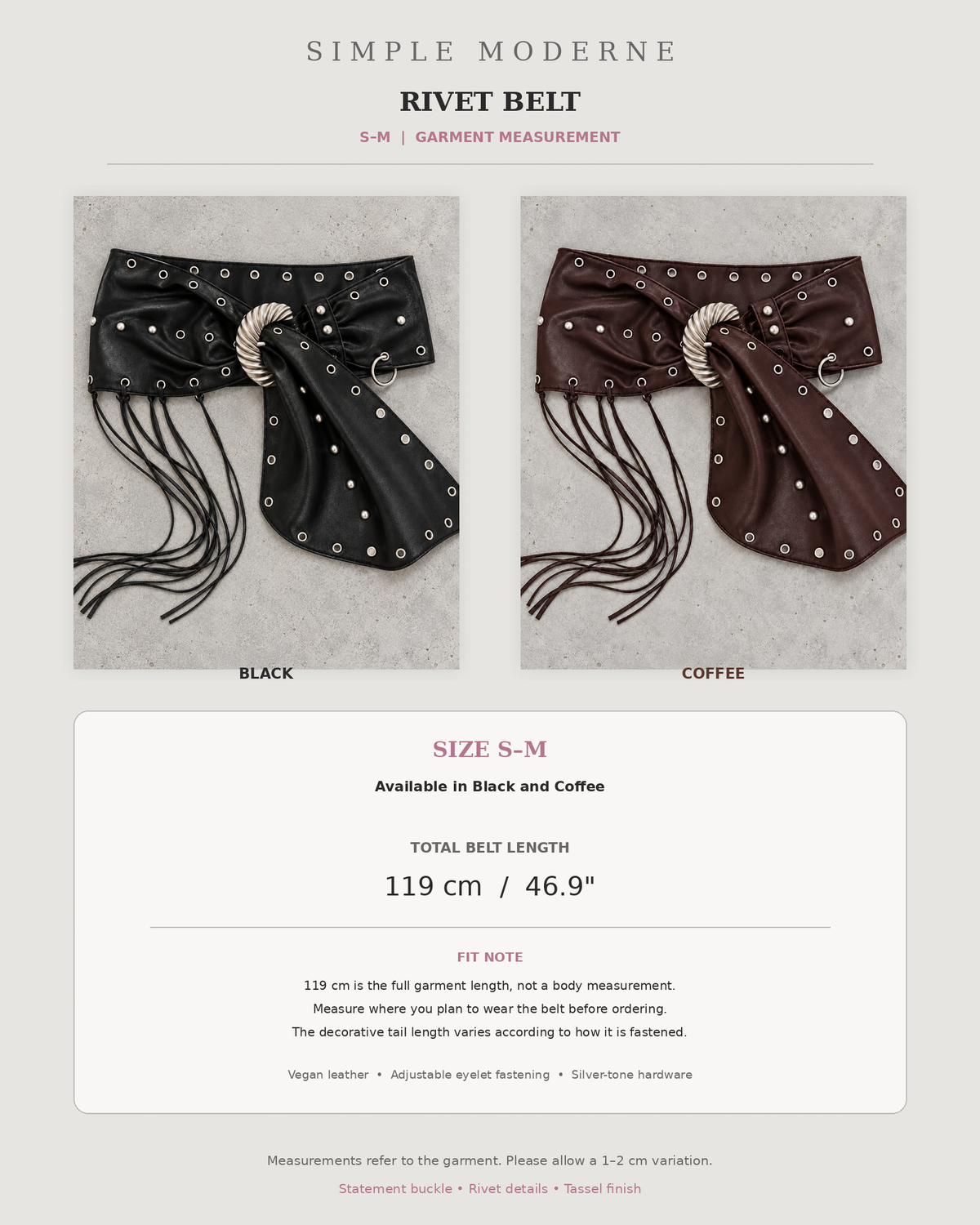 Rivet Belt-SimpleModerne