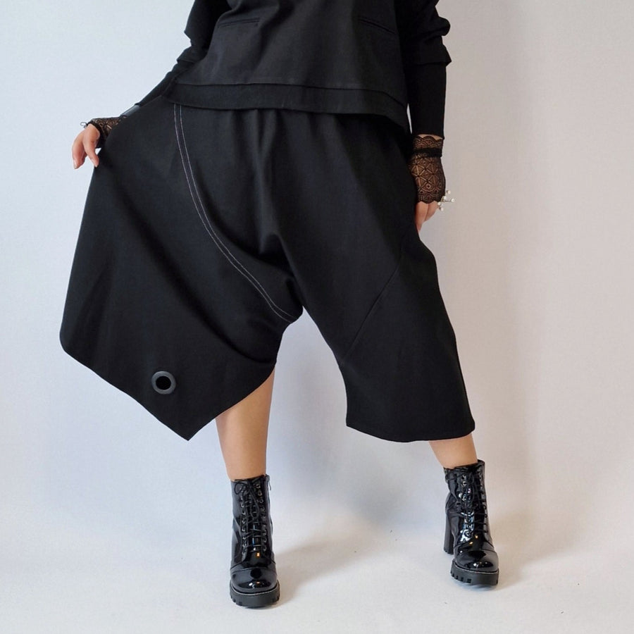 Simple Moderne Migleja Irregular Design Trousers-SimpleModerne