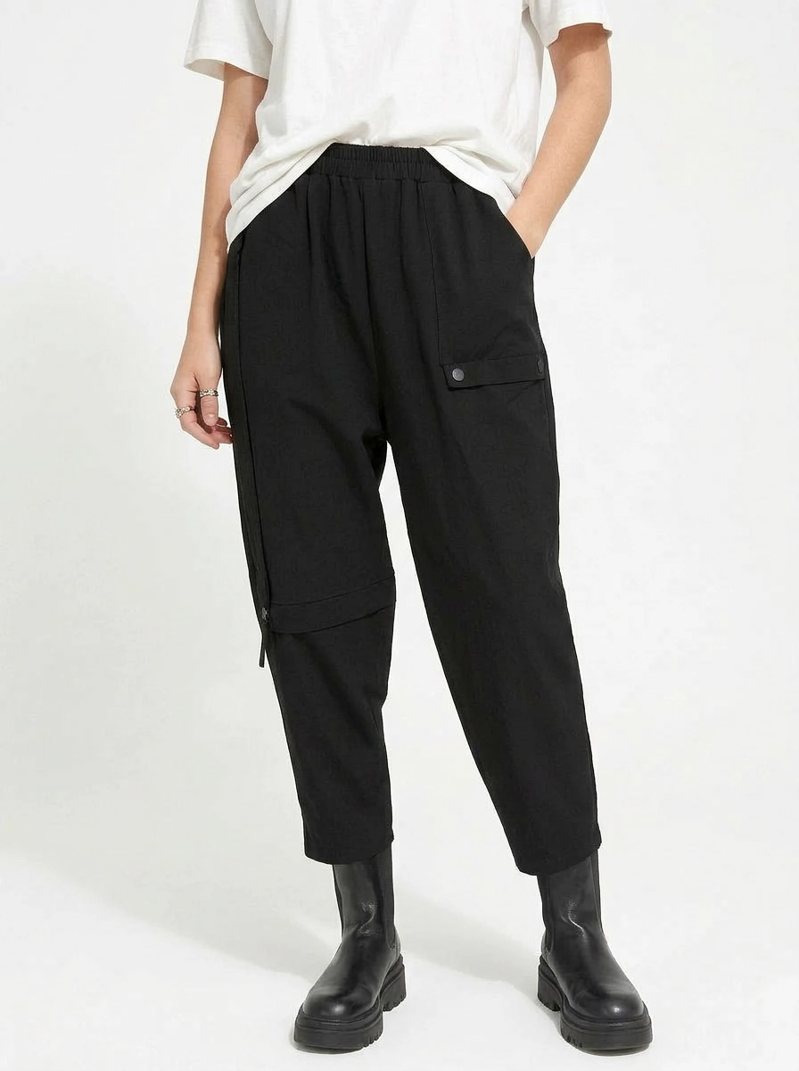 Utility Edge Tapered Trousers-SimpleModerne