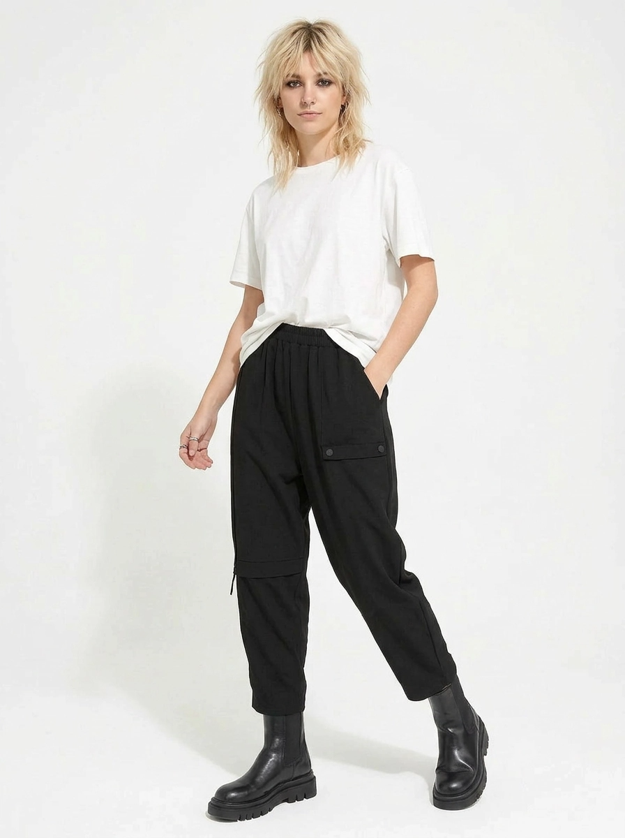 Utility Edge Tapered Trousers-SimpleModerne