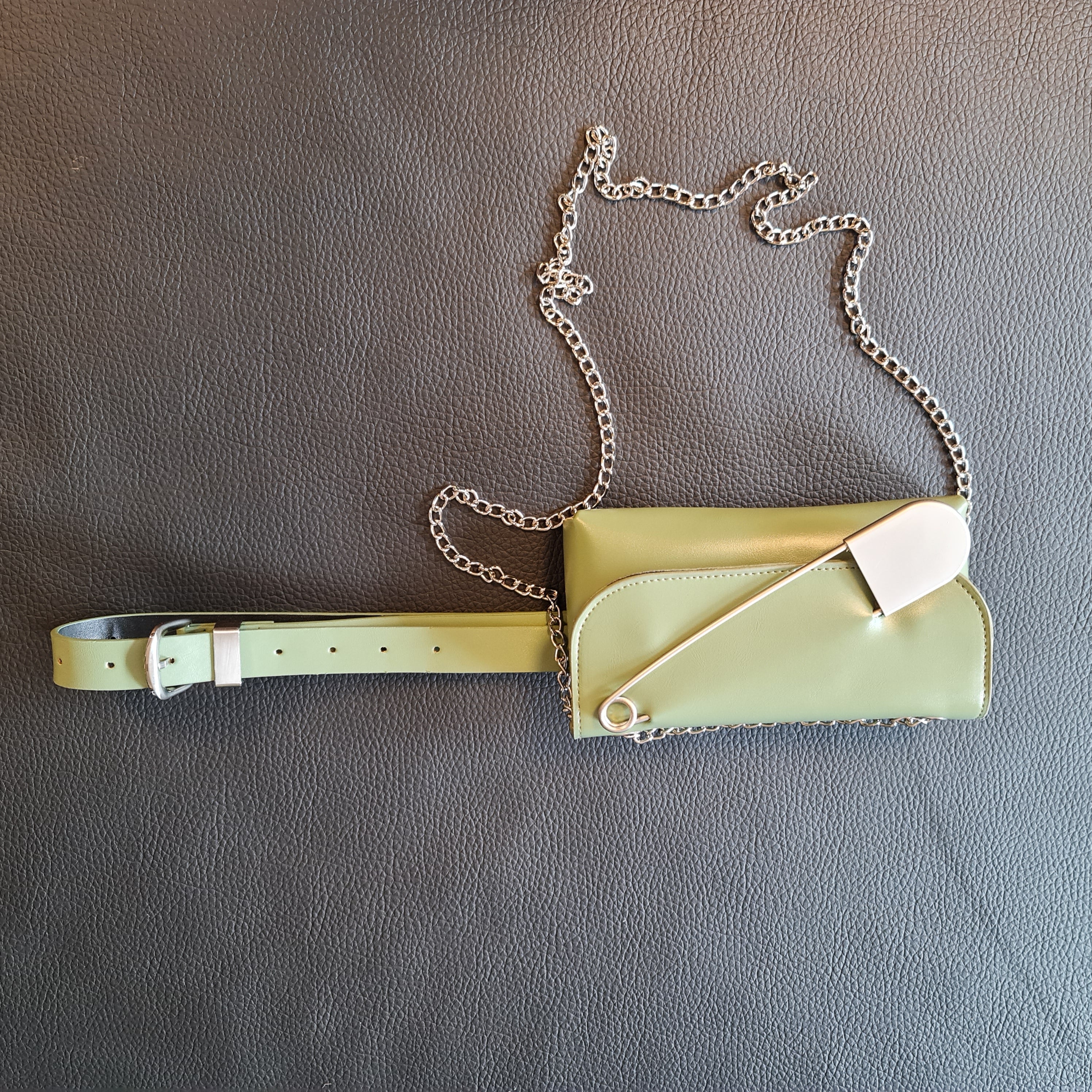Simple Moderne Maxi Pin Belted Bag-SimpleModerne