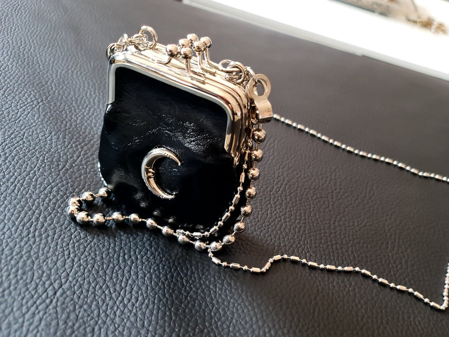 Casual Minimal Goth Mini Purse-SimpleModerne