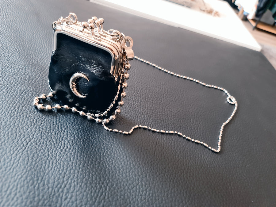 Casual Minimal Goth Mini Purse-SimpleModerne