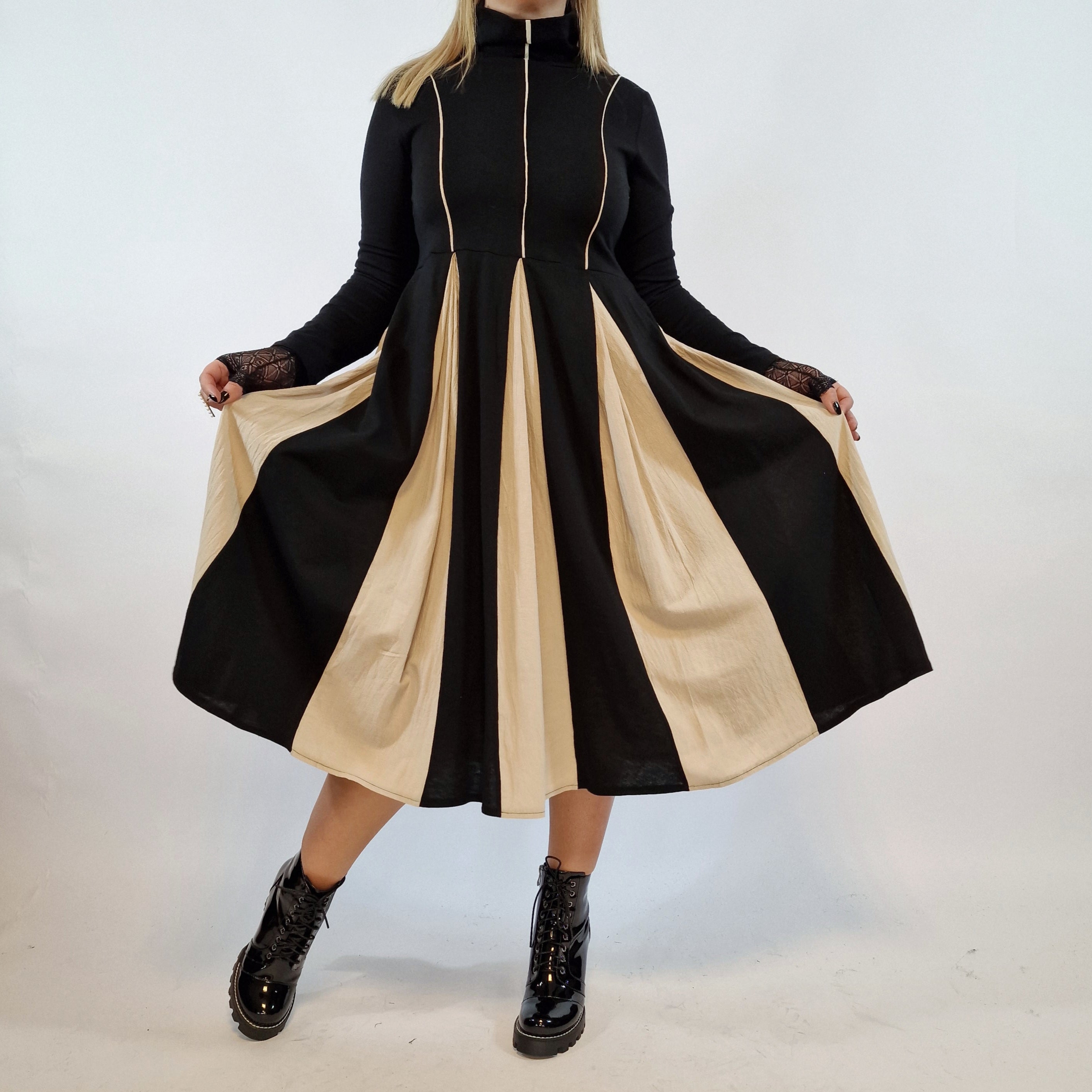 Simple Moderne Casual Romantic Goth Dress-SimpleModerne