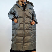 Simple Moderne Relaxed Fit Punky Style Gray Coat-SimpleModerne