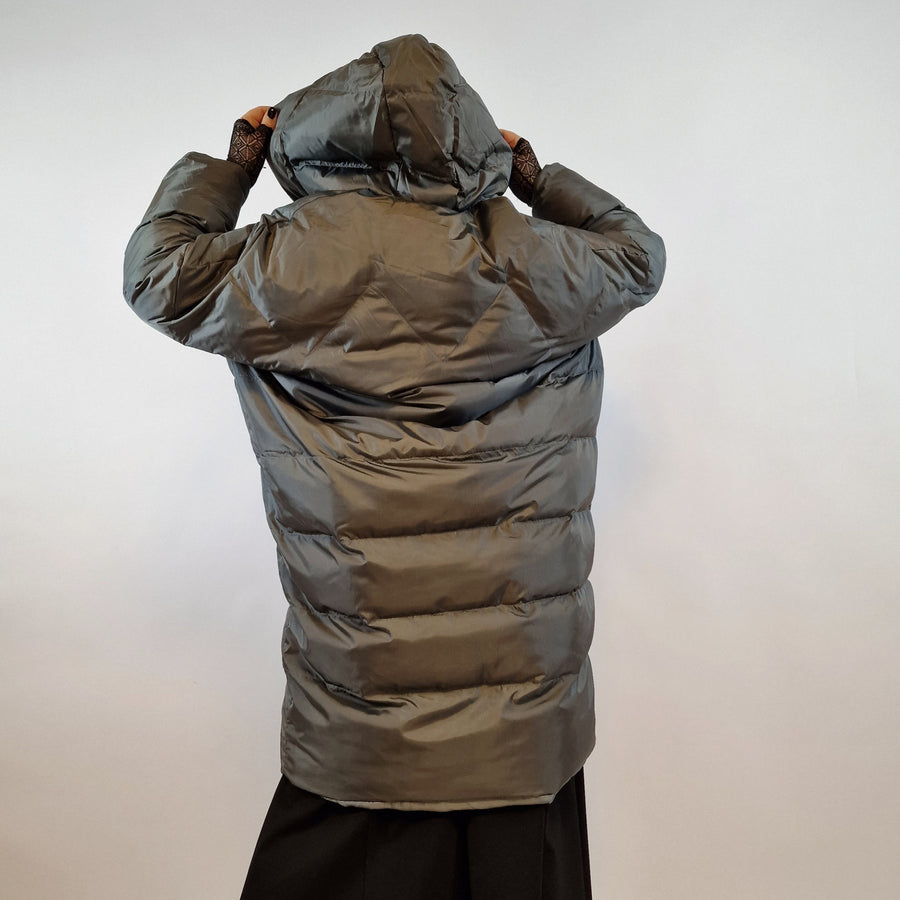 Simple Moderne Relaxed Fit Punky Style Gray Coat-SimpleModerne