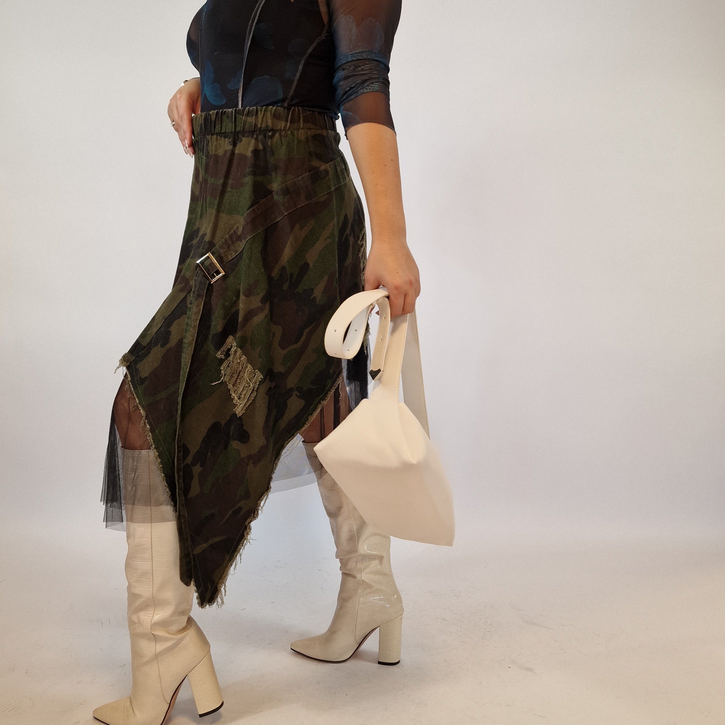 Simple Moderne Trendy Camo Skirt-SimpleModerne