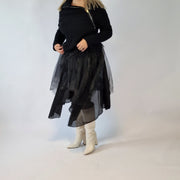 Casual Minimal Goth Zip It Knitted Pullover-SimpleModerne