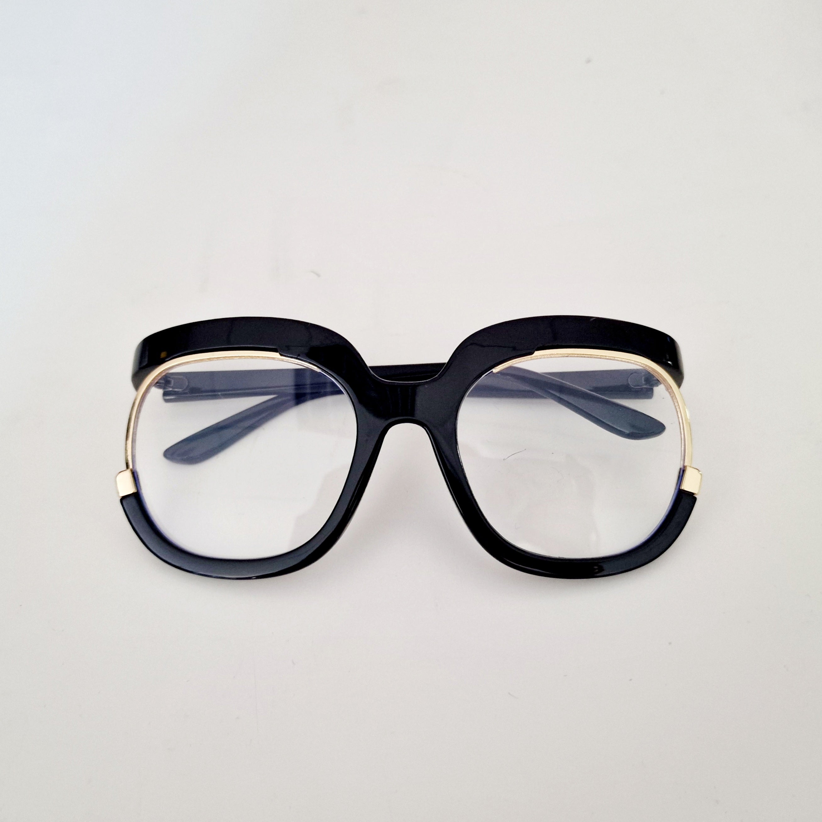 Simple Moderne Chunky Blue Filter Glasses-SimpleModerne