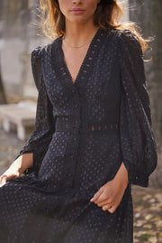 Romantic Goth Style Kimono Dress-SimpleModerne